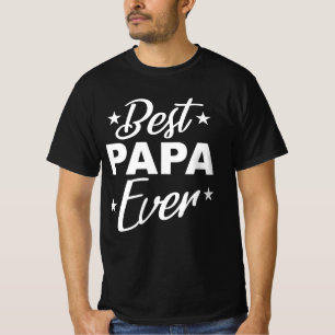 Camiseta Melhor Papa Nunca