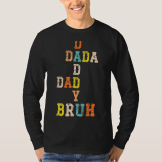 Camiseta Melhor Papa Orgulhoso Dia de os pais Dada Pai Pai