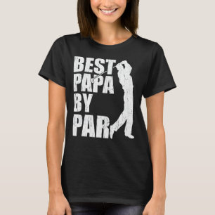 Camiseta Melhor Papa Por Dia de os pais De Golfe