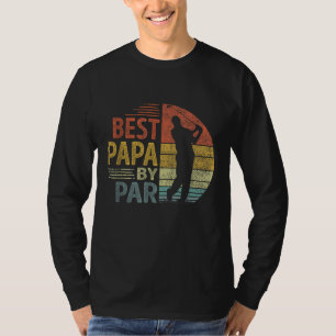 Camiseta Melhor Papa por Dia de os pais de Par Golf Gift Av