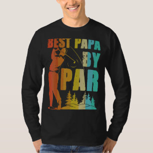 Camiseta Melhor Papa por Golfe de Dia de os pais