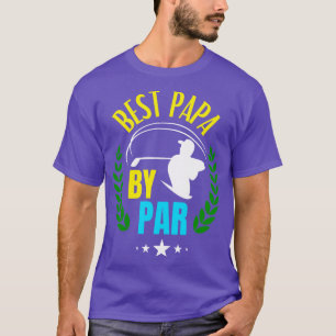 Camiseta Melhor Papa Por Par Golf Pai Pai Golfe