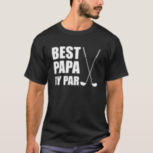 Camiseta Melhor Papa Por Par Vovô Golfer Pun