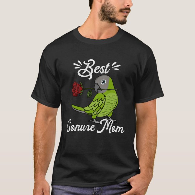 Camiseta Melhor Papagaio Mãe, eu sou bêbada, encabeçada Con (Frente)
