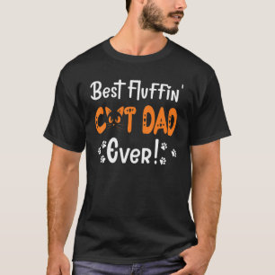Camiseta Melhor Papai de Gato Fluffin' de Todos os Tempos G