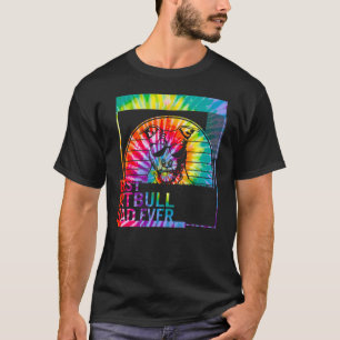 Camiseta Melhor Papai Pitbull de Todos os Tempos papai cach