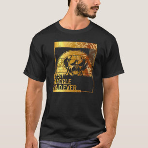 Camiseta Melhor Papai Puggle de Todos papai cachorro para h