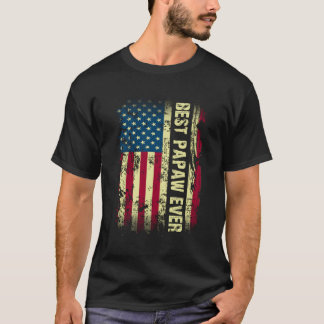 Camiseta Melhor Papaw Alguma Vez Vintage - Pais Presentes n