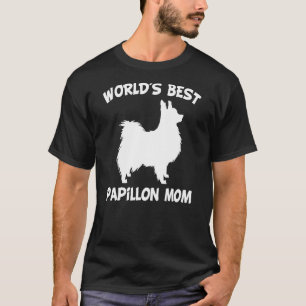 Camiseta Melhor Papillon Mãe do Mundo