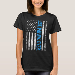 Camiseta Melhor Papo Alguma Vez Vintage Bandeira Americana