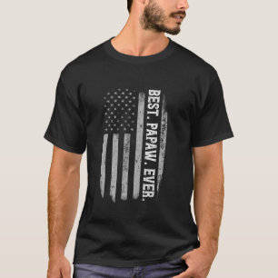Camiseta Melhor Papo Alguma Vez Vintage Bandeira Americana