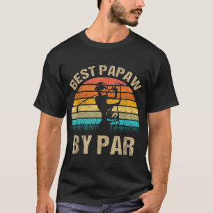 Camiseta Melhor Papo Por Dia de os pais De Par Oferece Golf