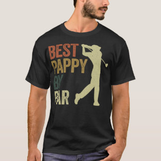 Camiseta Melhor Pappy Engraçado por Par Roupa, Pai de Golfe