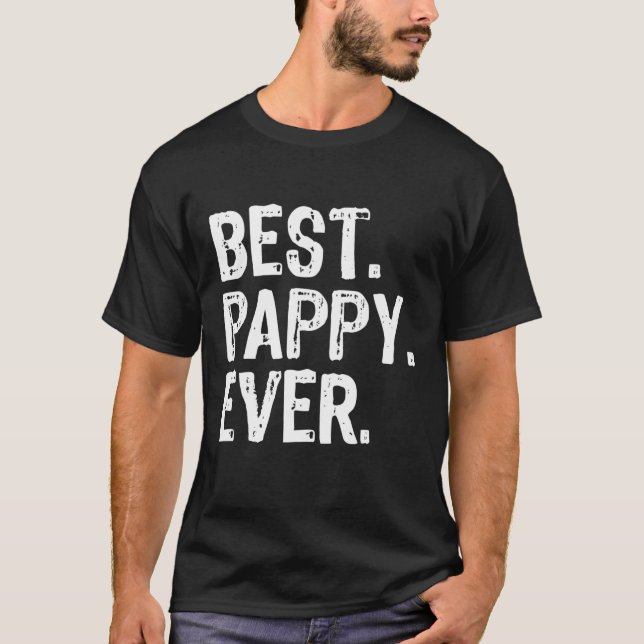Camiseta Melhor Pappy Já Vovô Legal Presente Engraçado D do (Frente)