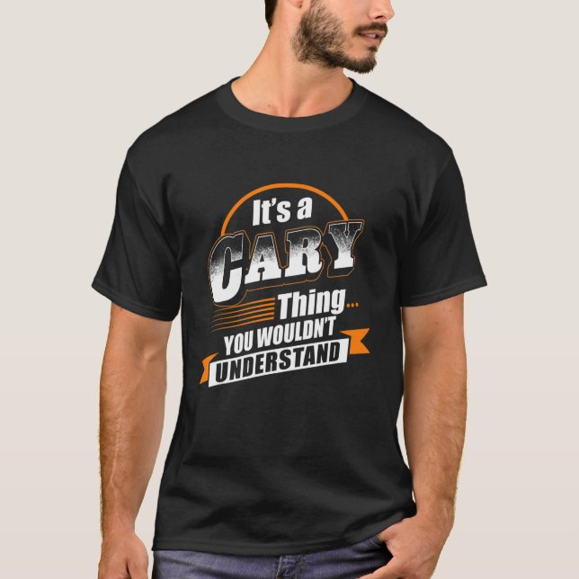 Camiseta Melhor Para Cary Cary Nomeado (Frente)