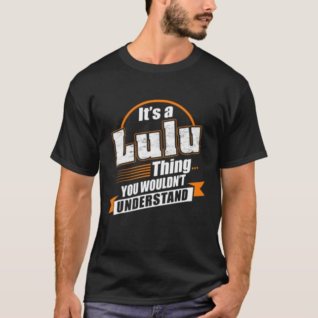 Camiseta Melhor Para Lulu Lulu Nomeado (Frente)