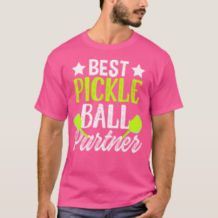 Camiseta Melhor Parceiro de Esporte de Raquete de Picklebal