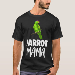 Camiseta Melhor Parrot Mama Mulheres Pet