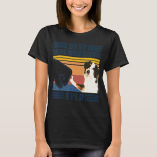 Camiseta Melhor Pastora Americana Mãe Nunca Cachorro Mãe