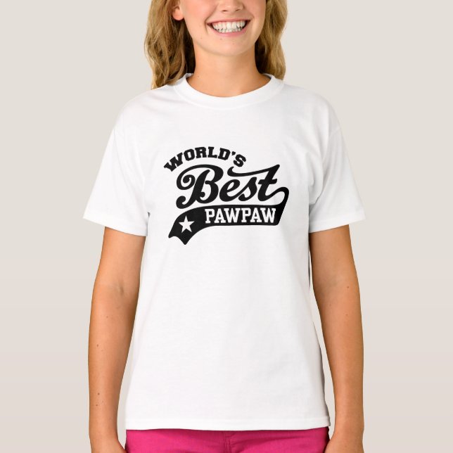 Camiseta Melhor Paw do Mundo (Frente)