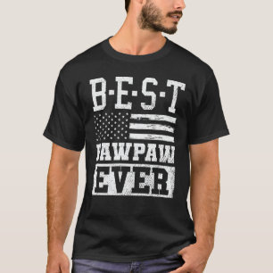 Camiseta Melhor Pawpaw Nos Nossos Sinalizador Dia de os pai