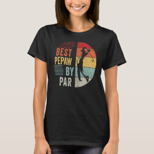Camiseta Melhor Pepe De Golfe Do Par Vovô Golfer