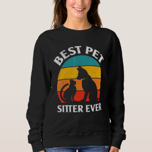 Camiseta Melhor Pet Sitter Em Pet Sitting Watcher Pet Site