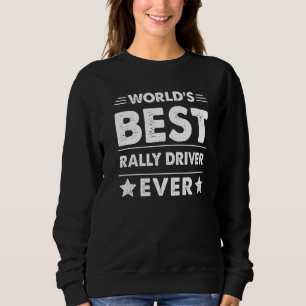 Camiseta Melhor Piloto de Rali do Mundo de Todos os Tempos