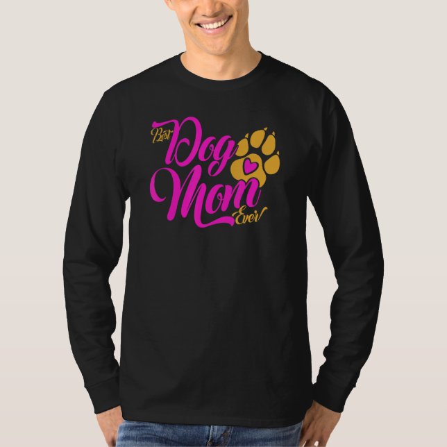Camiseta Melhor pinta de caneta de Cachorro Mãe Nunca Cacho (Frente)