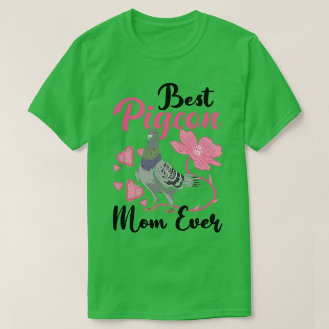 Camiseta Melhor Pombo Mãe (Frente do Design)