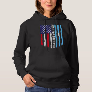 Camiseta Melhor Pop de Pop Nunca - Fa Gráfico de Bandeira d
