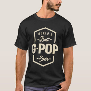 Camiseta Melhor Pop do mundo - Avô Pai