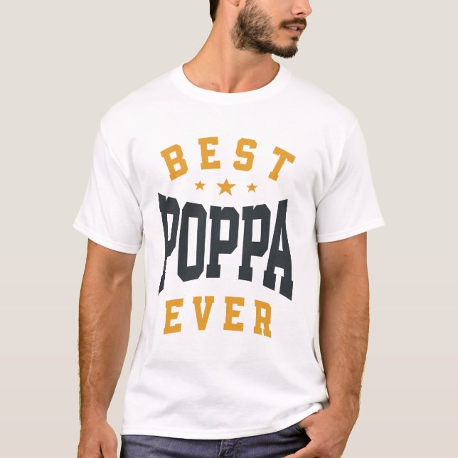 Camiseta Melhor Poppa de Sempre - A Piada Pai Final - do Pa (Frente)