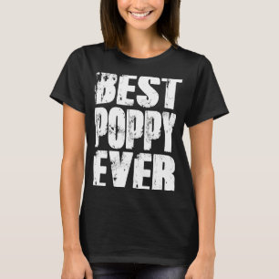 Camiseta Melhor Poppy Nunca Vovô Dando Presente Papai Dão P