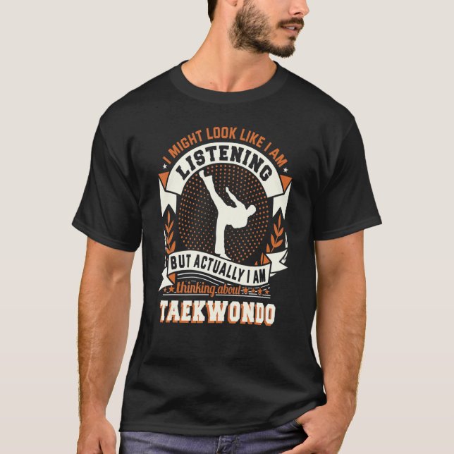 Camiseta Melhor praticante taekwondo taekwondoin (Frente)
