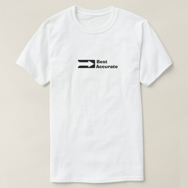 Camiseta Melhor Precisão (Frente do Design)