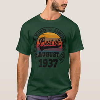 Camiseta Melhor Presente De 85 Anos De Aniversário De 85 De
