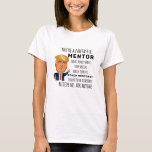 Camiseta Melhor Presente de Aniversário do Mentor Engraça