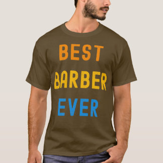 Camiseta Melhor Presente De Apreciação De Barber Para Barbe
