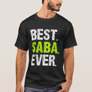 Camiseta Melhor Presente de Dia de os pais Legal Saba Etern