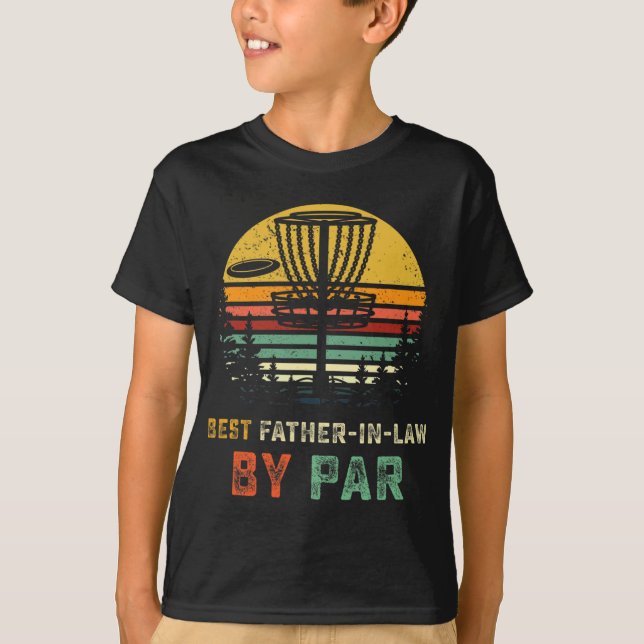 Camiseta Melhor Presente de Disc Golf para Sogro Golfer Gol (Frente)