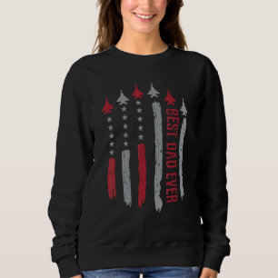Camiseta Melhor Presente de Pai Americano Bandeira dos EUA
