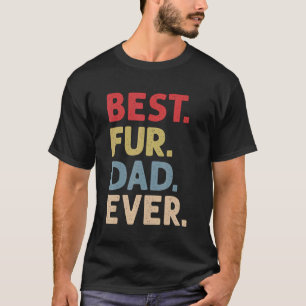 Camiseta Melhor Presente de Pai de Pelo para Homens Gato