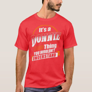 Camiseta Melhor Presente Para Donnie Donnie Nomeado
