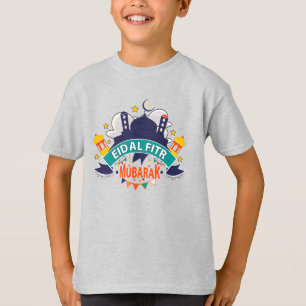 Camiseta Melhor Presente Para Muçulmanos - Eid Al-Fitr Al M