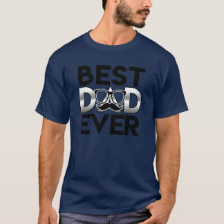 Camiseta Melhor presente para o melhor Pai do Dia de os pai