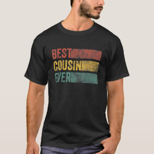 Camiseta Melhor Primo De Família Engraçado Aniversário Vint