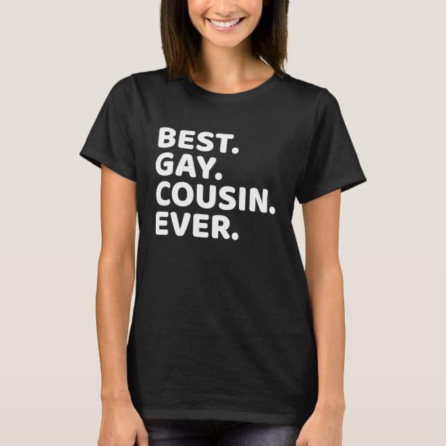 Camiseta Melhor Primo De Gay (Frente)