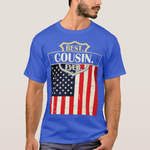 Camiseta Melhor Primo Feliz Pai Férias de Verão