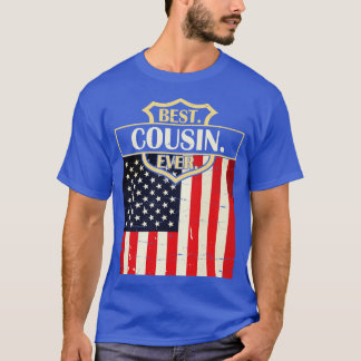 Camiseta Melhor Primo Feliz Pai Férias de Verão